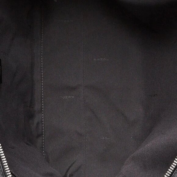 Fendi Black Grained Calfskin Leather Large Lui Bag 7VA667 - Picture 11 of 12